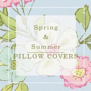 NIP SPRING & SUMMER PILLOW COVERS